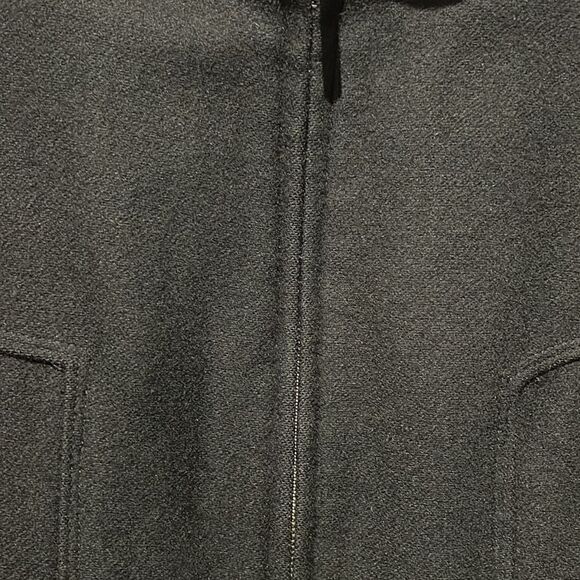 MEXX Men’s Black Wool Blend Zip Up Bomber Jacket Size M - Picture 5 of 14